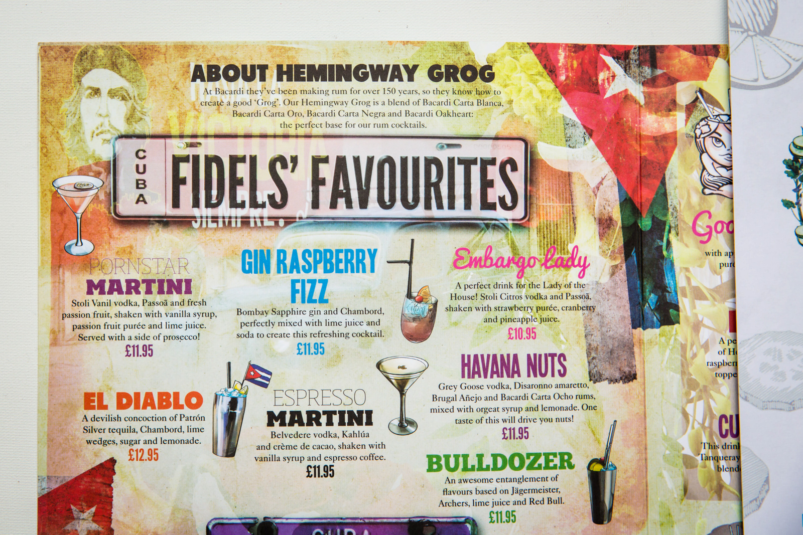 Menu's and Brochures Menu's and Brochures